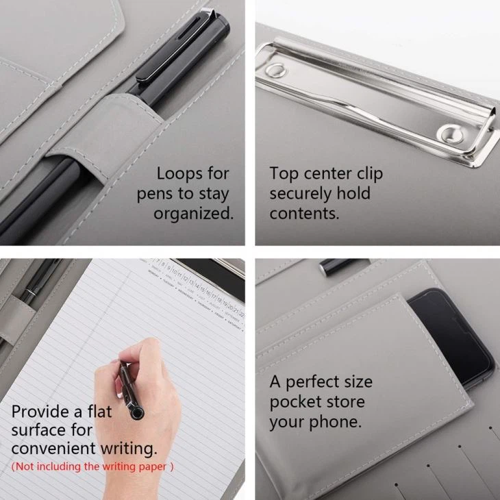 Faux Leather Portfolio Padfolio Folder Faux Leather Portfolio Padfolio Folder